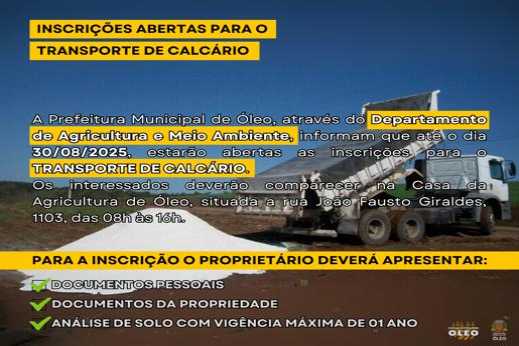 CALCÁRIO INSCRIÇÕES