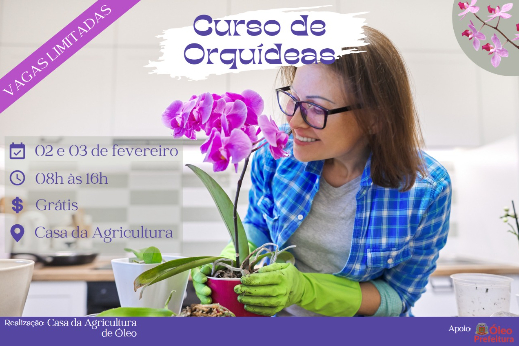 CURSO DE ORQUÍDEAS