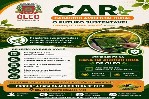 CAR - CADASTRO AMBIENTAL RURAL