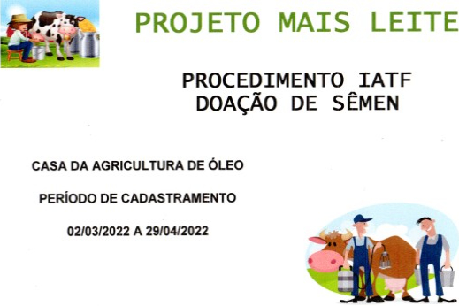 PROJETO MAIS LEITE